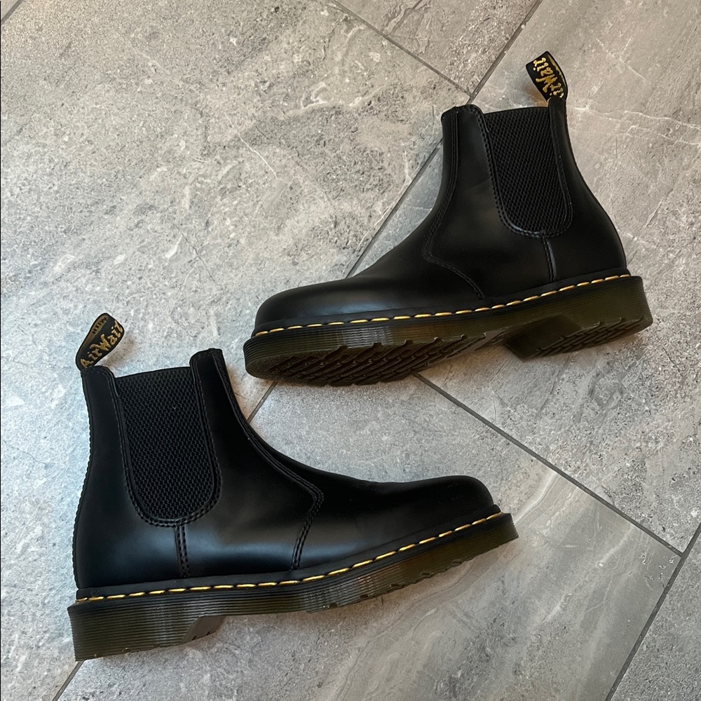 Dr. Martens 2976 Black Chelsea Boots - Picture 8 of 11